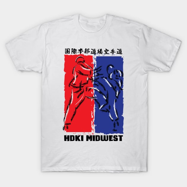 HDKI Midwest kumite T-Shirt by HDKI Midwest